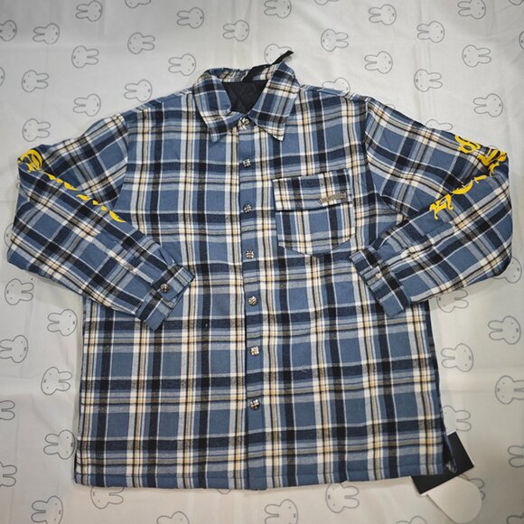 Chrome Hearts Other - Chrome Hearts Check Quilted Shirt Jacket